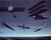 雷内马格里特 - 黑色的悬垂物